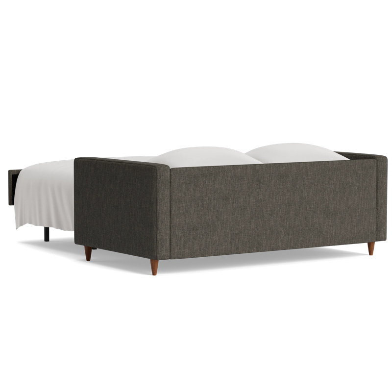 MCM Sofa Bed, Performance Weave - Onyx