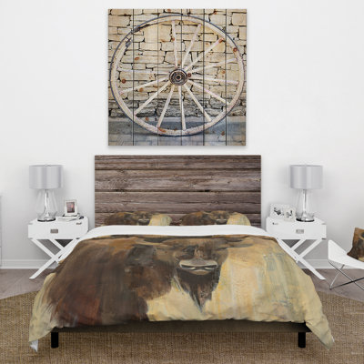 Rustic Polyester Weave / Muslin Duvet Cover