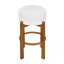 Tabouret de bar rembourré (ensemble de 2)-1101042043