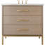 Rift White Oak Three-Drawer Single Bath Vanity-594554525-595194207-594554527
