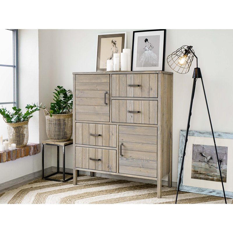 Perego 114cm Solid Wood Sideboard