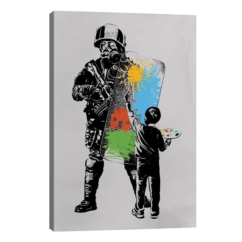 Turmoil by Rob Dobi - Print on Canvas, 101.6 cm H x 66.04 cm W x 1.91 cm D, No Frame