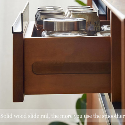Simple Retro Elegant Multi-Functional Accent Cabinet