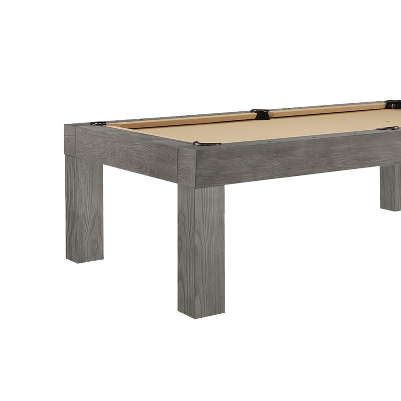 Table de billard Alta (noyer brossé), Gris anthracite