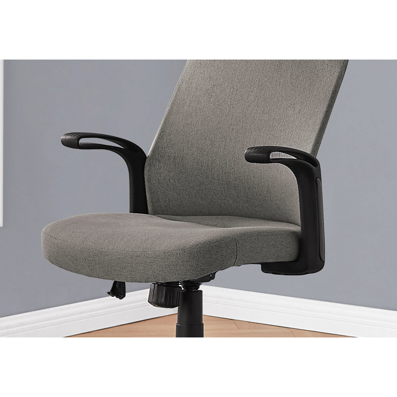 Office Chair, Gray, Black
