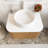 24" Wall-Mounted Floating Bathroom Vanity With Sink-1372499660