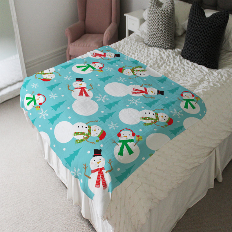 Plain Weave / Muslin Throw Blanket