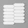 1" x 6" Porcelain Picket Mosaic Tile