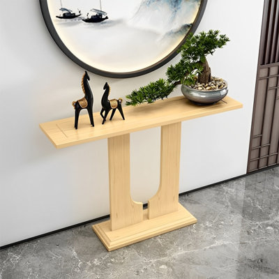 Modern Minimalist Solid Wood Console Table