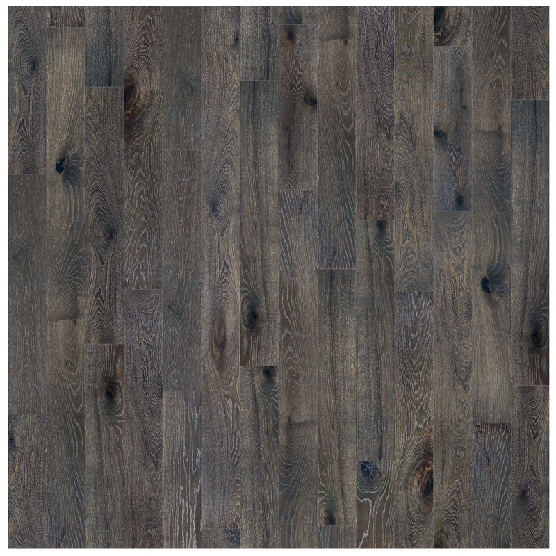 7" x 48" x 5mm Click-Lock Oak Luxury Vinyl Plank, Light Gray Oak