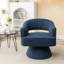 Fauteuil demi-tonneau pivotant de 28 po Kenzlee-2051790431