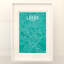 Carte de la ville de Leeds, impression-1059268951-1059268967
