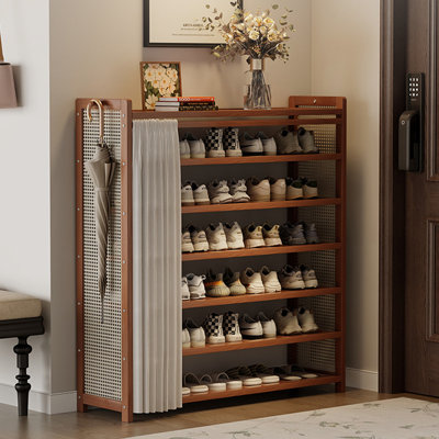 Shoe Rack 28 Pair Shoe Storage Cabinet