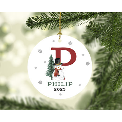 0.1'' Holiday Shaped Ornament