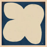 Flower On Blue Painting by StudioM