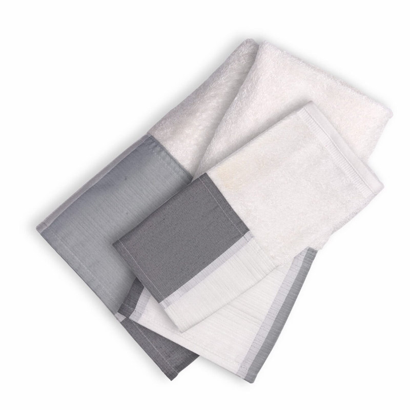 Elegant Luxe 3-Piece Towel Set - Modern Design for Contemporary Bathroom Decor