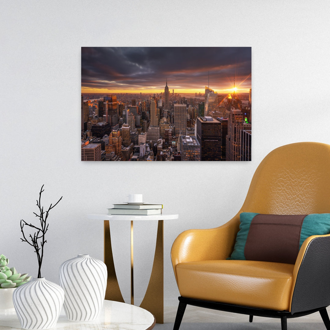 TOP Abstract Contemporary Architecture City Wall Art Print
