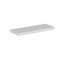 Tablette murale blanche moderne Colesen, 23,6 po x 1,4 po x 9,1 po | 100% panneau de particules enduit de mélamine, épaisseur: 0,7 pouce | Conception élégante de couleur unie, parfaite pour les solutions de décoration et de rangement, élégante et durable-102349889