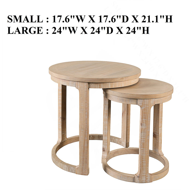 Transitional End Table