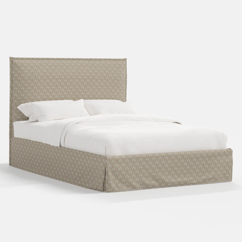 Stoffer Home x Cloth and Co. Maura Bed, Queen, Francie Tan