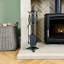 Iron Fireplace Tool Set