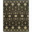 Wool Oriental Area Rug in Black
