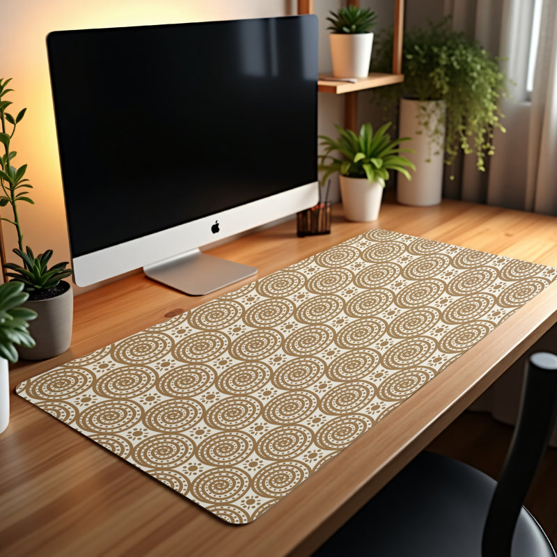 Polyester Desk Pad, 31.5x15.5