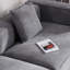Coussin gris en velours côtelé-109014342-109014344