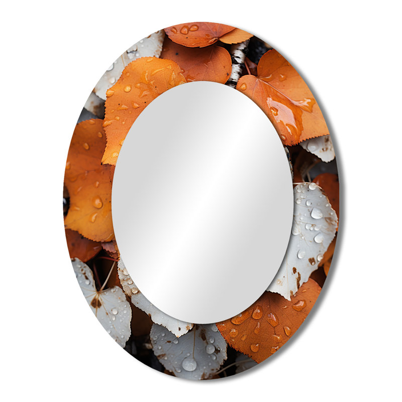 Lriot - Miroir paysager en métal, 43 po x 33 po