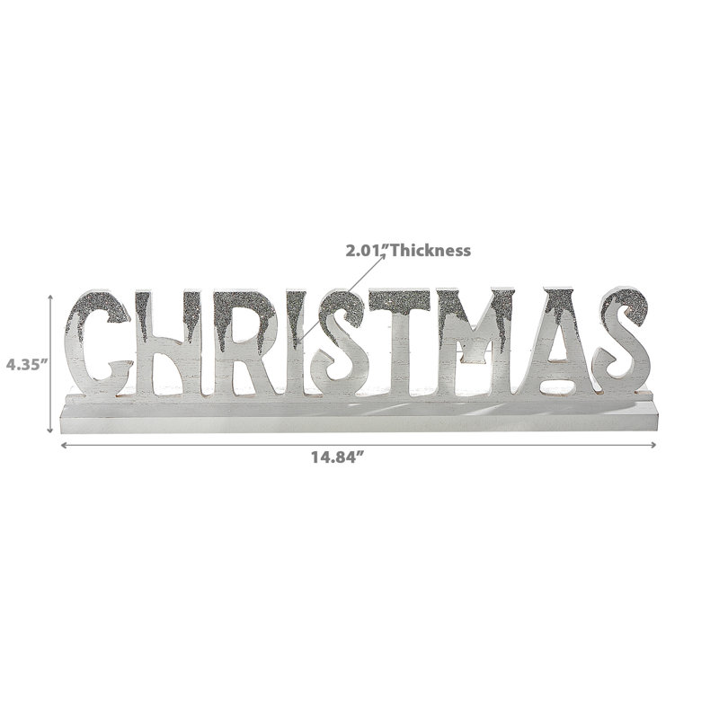 Décoration de Noël en bois