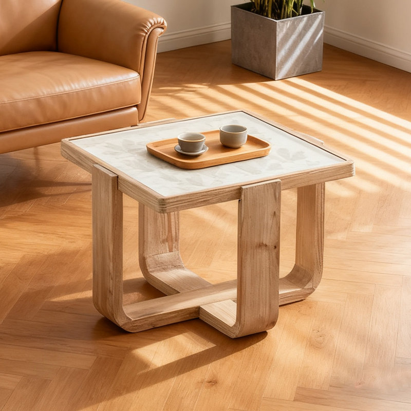Table basse Modern, H 19,69 po x L 27,17 po x l 27,17 po