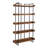 Bookshelf, Wooden, Iron Frame