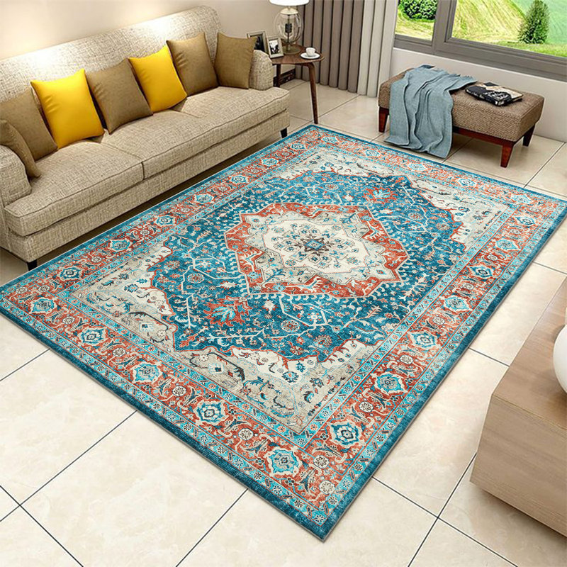 Vintage Look Area Rug, Rectangle 120 x 170 cm