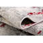 Tapis d'entrée rouge / gris à motif abstrait 3 pi x 5 pi (2 pi 8 po x 4 pi 8 po) Elara-537063461