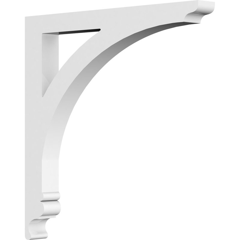 Support de qualité architecturale Hurley, L 5/8 po x P 6 po x H 6 po, Héritage, PVC