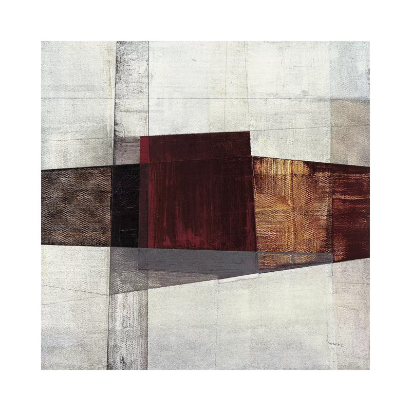 Longcut I 1 Piece Wrapped Canvas Painting, 45.72 cm H x 45.72 cm W