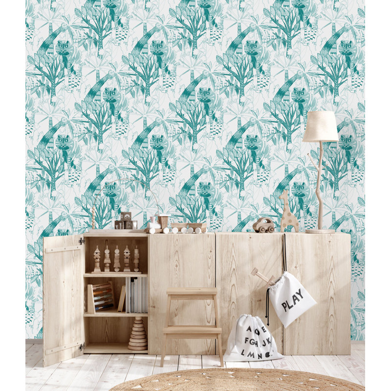 Panneau de papier peint Embry, L 18,75 po x l 25 po, Papier