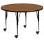 Table ronde mobile en stratifié Goddard-40480850-12526355