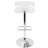 Dixit Swivel Adjustable Height Counter Stool with Metal Frame