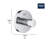 Essentials Wall Mounted Robe Hook-13924771