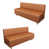 Orange Faux Leather