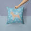 Coussin intérieur/extérieur en flocons d’hiver-32011235
