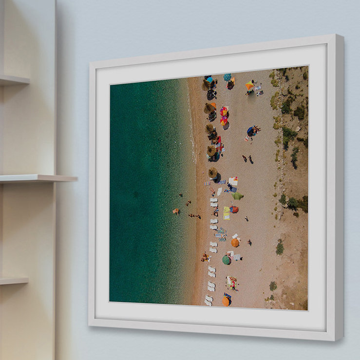 Single Picture Frame Print, 51 cm H x 51 cm W x 3.81 cm D
