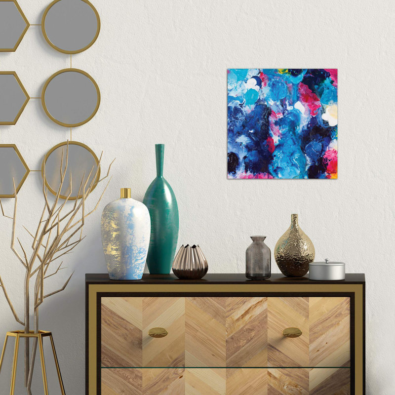 Beautiful Accidents XII - Wrapped Canvas Painting, 66.04 cm H x 66.04 cm W x 3.175 cm D