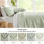 Grand couvre-lit grand en 3 - Couvre-lit en chenille à motif floral d'inspiration naturelle-118920188