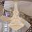 42-Light Dimmable Tiered Chandelier