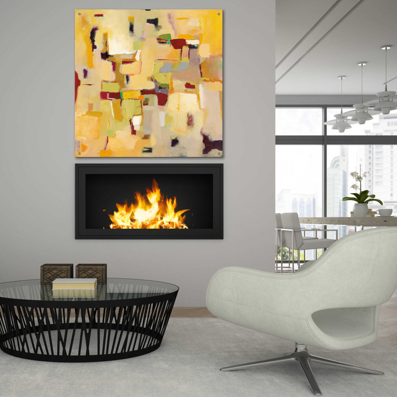 «Autumn Glow» par Phyllis Adams, H 36 po x l 36 po x P 0,2 po