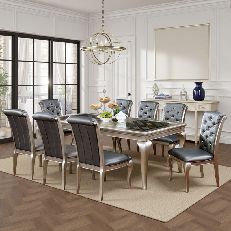 Nery Rectangular 42'' L x 84'' W Dining Set