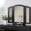 Ensemble de meuble-lavabo de chambre à coucher contemporain avec tiroir et tabouret pliable-1649009782
