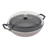 Cast Iron 3.59-qt Braiser with Glass Lid